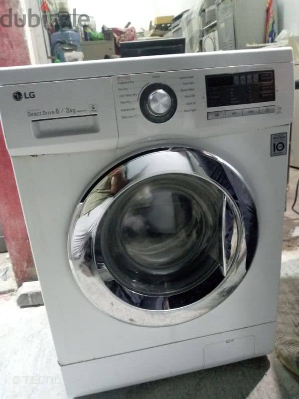 washing machine LG 6.3kg 1