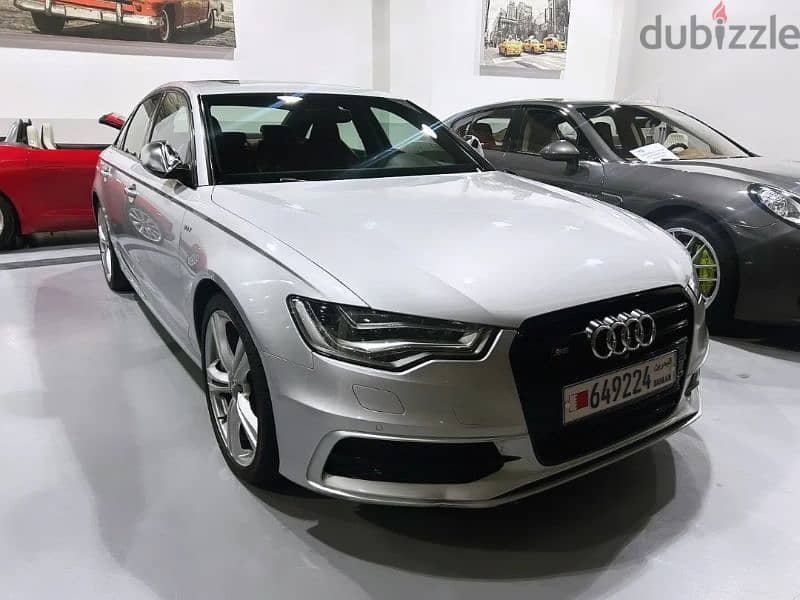 Audi S6 Quattro 2015 V8 4.0L Twin Turbo 420 HP Agency service 0