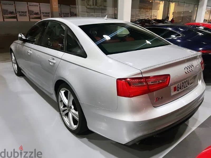 Audi S6 Quattro 2015 V8 4.0L Twin Turbo 420 HP Agency service 3