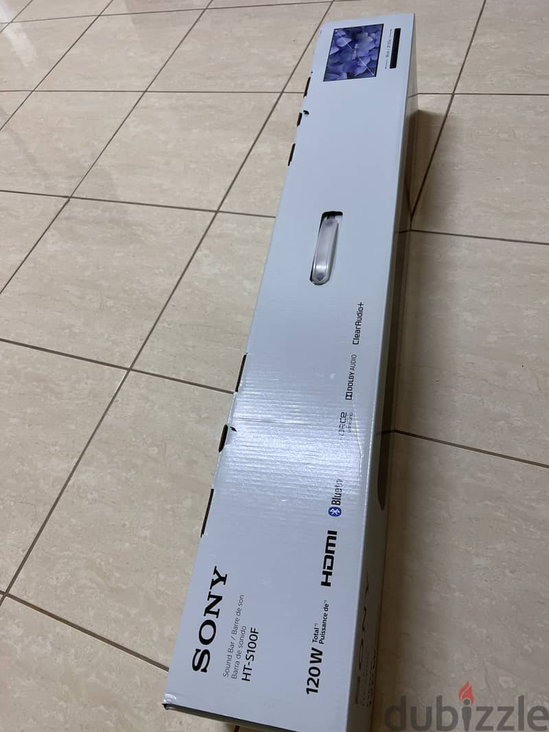 New two months old Sony Sound Bar 3