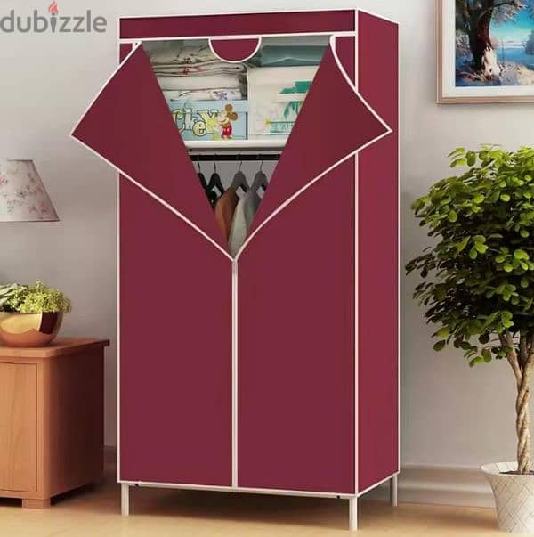 Wardrobe clothes bedroom hanging 0