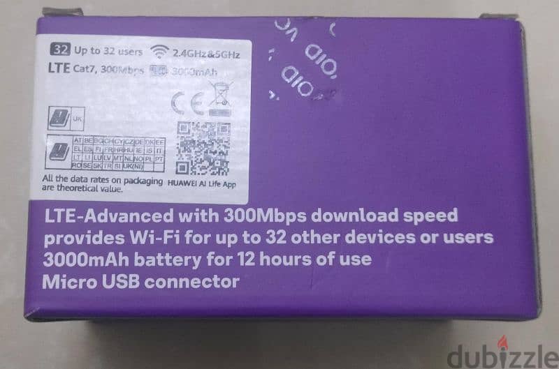 Huawei pocket wifi - Myfi New 1