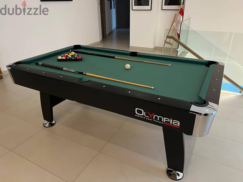 Billiard Table for Sale in mint condition 0