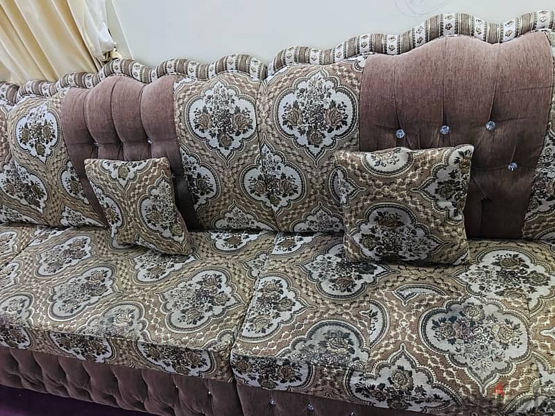 Sofa set for sale in good condition 20BD Pick up only from Riffa 3