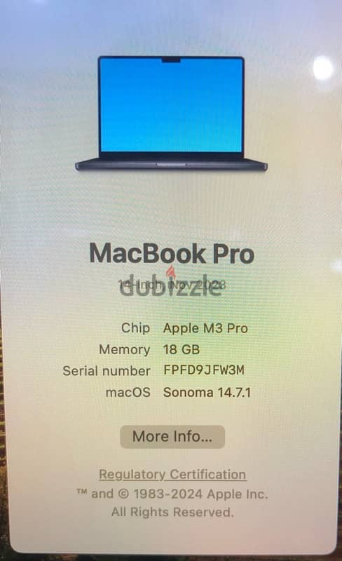 MACBOOK PRO M3 PRO 2