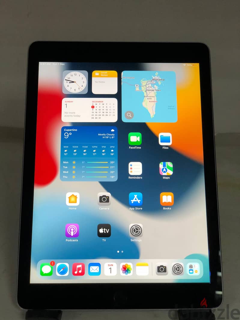 Apple iPad Air2 64 GB Storage Metallic Gray 9.7" IPS Display 47.00-BD 0