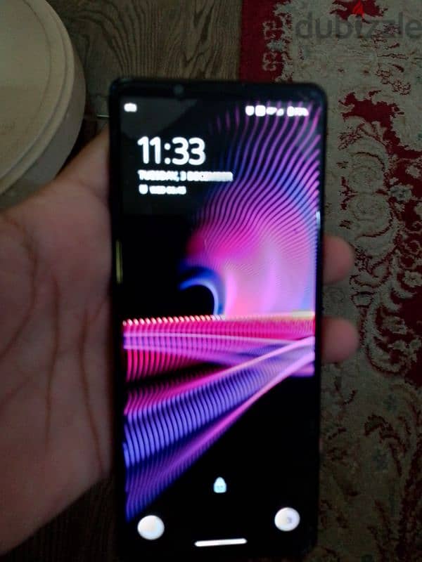 Sony Xperia 1 mark 3.256/12. . gb.  pennal damage condition 10 by 9 7