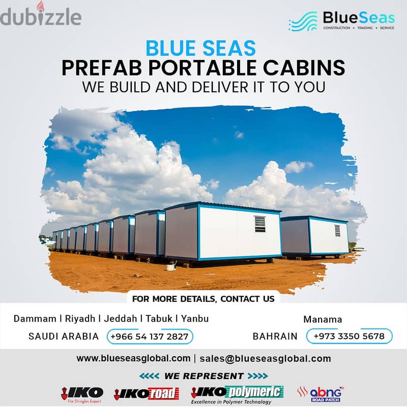 PREFAB PORTABLE CABINS - FIRE RATED / NON FIRE RATED 0