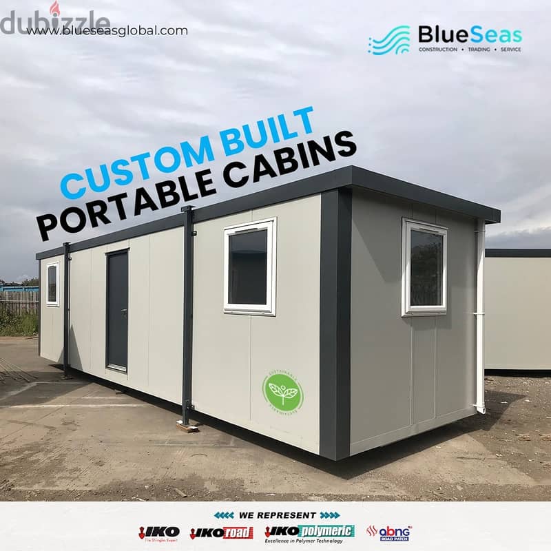 PREFAB PORTABLE CABINS - FIRE RATED / NON FIRE RATED 1