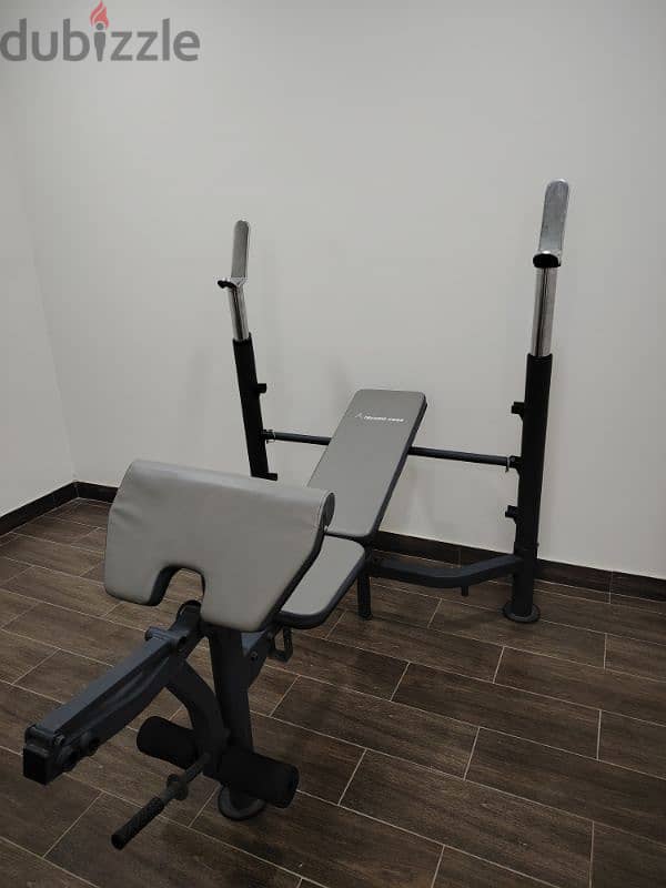 for sale bench press techno gear not used 35 bd 2