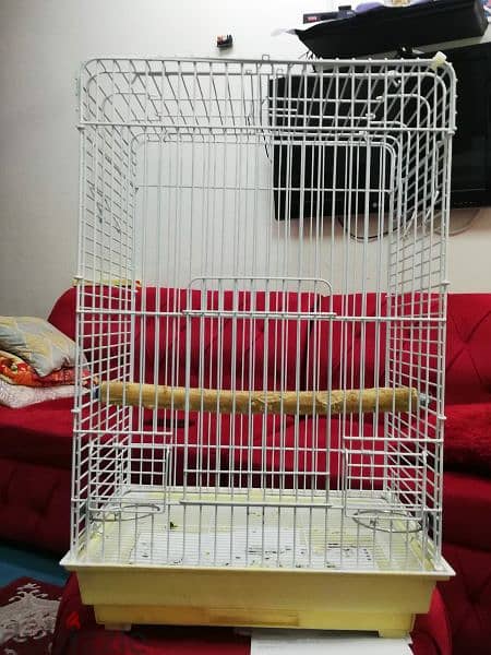 Big parrot cage for sale pls call WhatsApp number  38810781 1