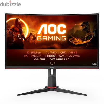 Aoc gaming monitor/ شاشه قيمنق