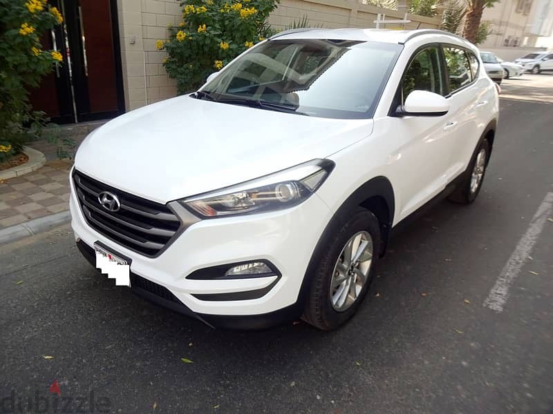 Hyundai Tucson 2.0 L 2018 White Zero Accident Single User Urgent Sale 0