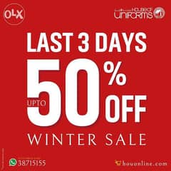 Last 3 Days Grand Winter Sale Going to Finish Soon 0