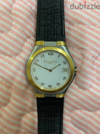 christian dior paris ladies  vintage watch