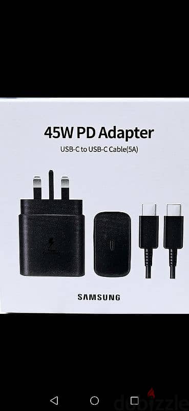 Samsung oregenal 45w charger set 0