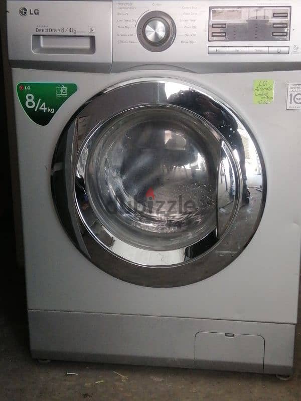 washer dryer 8kg LG 0