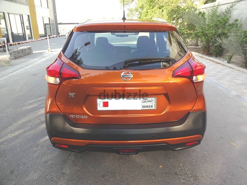 Nissan Kicks 1.6 L 2019 Orange Zero Accident Single User Well Maintain 2