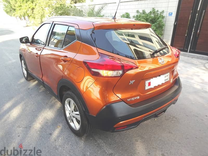 Nissan Kicks 1.6 L 2019 Orange Zero Accident Single User Well Maintain 3