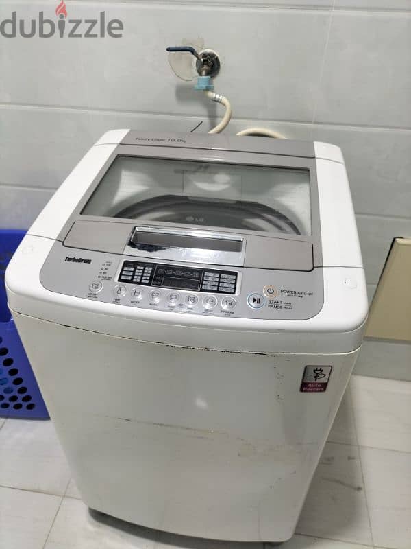 LG Top load 10Kg capacity washing machine in good condition 2