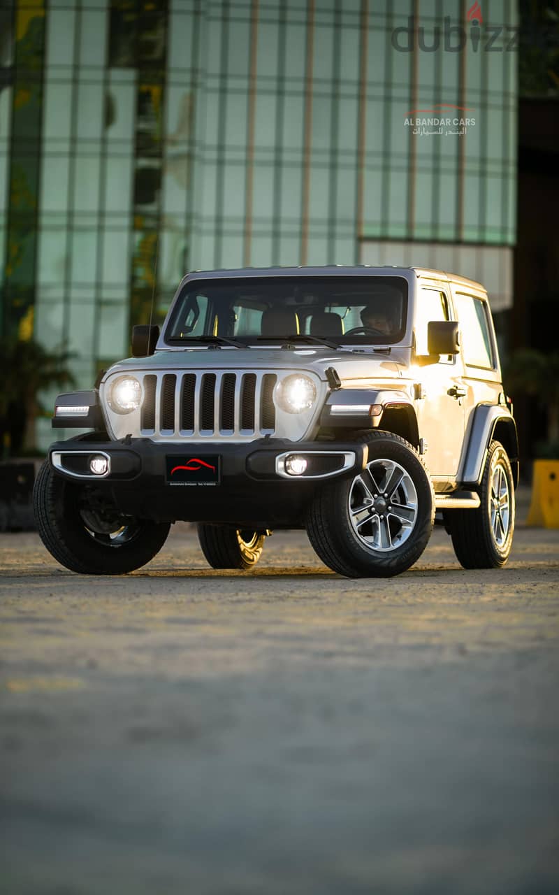 Jeep Wrangler 2021 SILVER EXCELLENT CONDITION 2