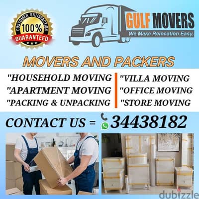 Gulf movers and Packers professional services in Bahrain