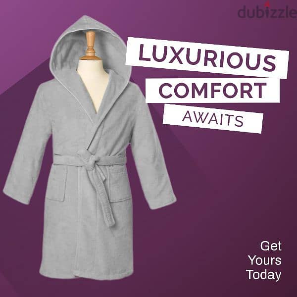 WARM AND COMFORTABLE BATHROBE 2