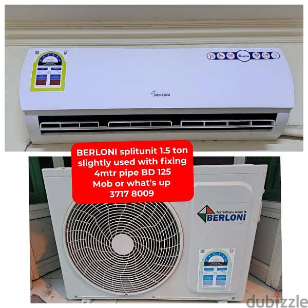 TCL portable Ac and other household items for sale with delivery 12