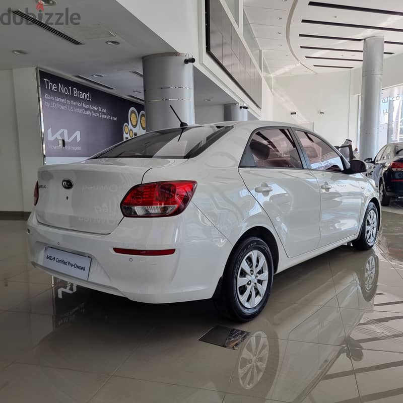 Used KIA Pegas ( White ) 2020 for Sale!! 5