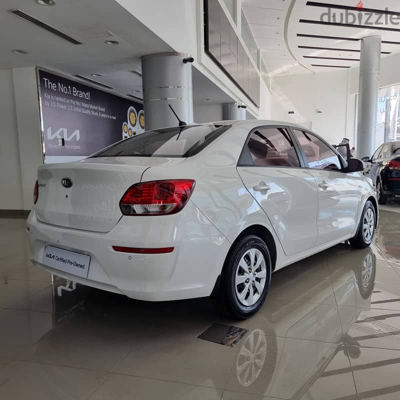 Used KIA Pegas ( White ) 2020 for Sale!! 5