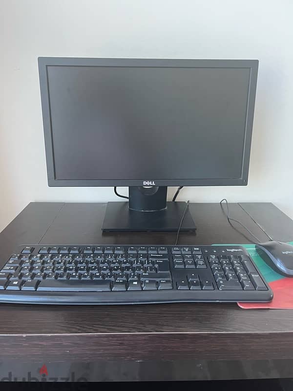 Dell Monitor with keyboard & Mouse 2