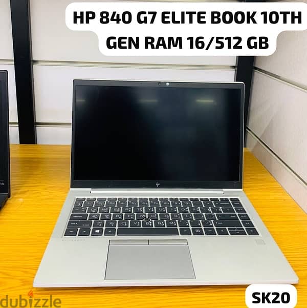 HP LAPTOP CORE i7 10th GEN,16GB RAM 512GB SSD 0