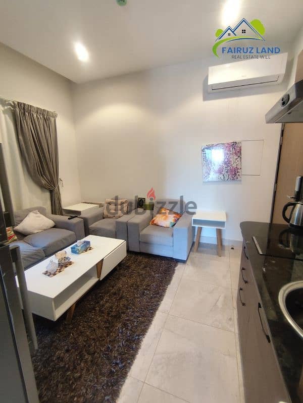 Furniture studio flat for rent @Busaiteen 250 bd includes ewa 35647813 5