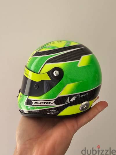 Mick Schumacher signed Helmet