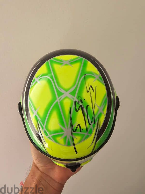 Mick Schumacher signed Helmet 1