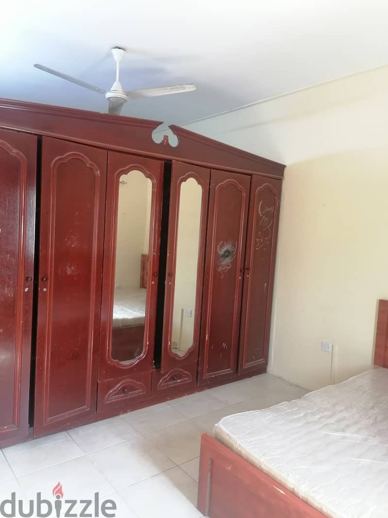 Clean Furnished room with Balcony at Adliya for a Single person 1