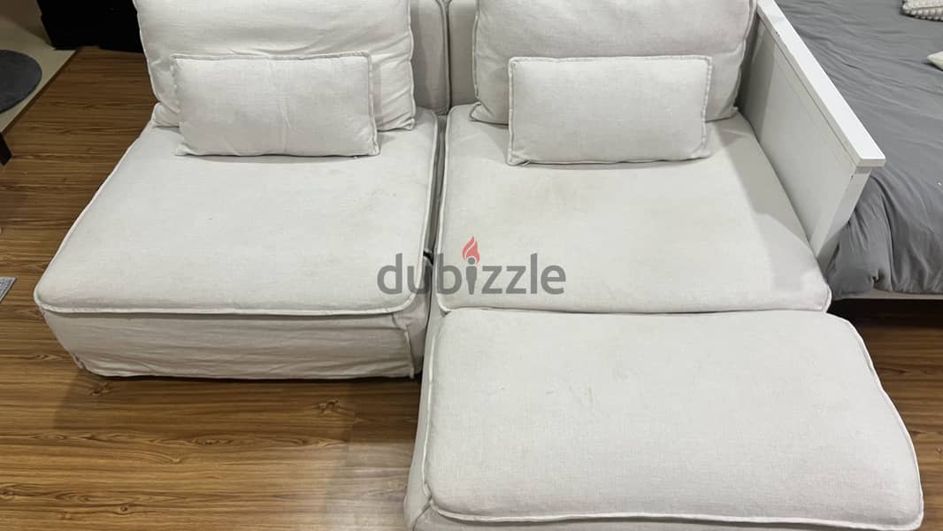 Ikea sofa for two person original price 280BD 0