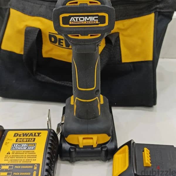 DeWalt MAX 20V Atomic Compact DCD708 Brushless Drill Driver 6