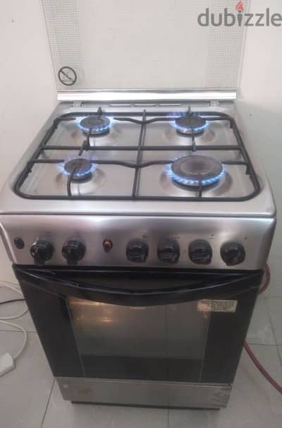 Cooking range 4 burner 50by50