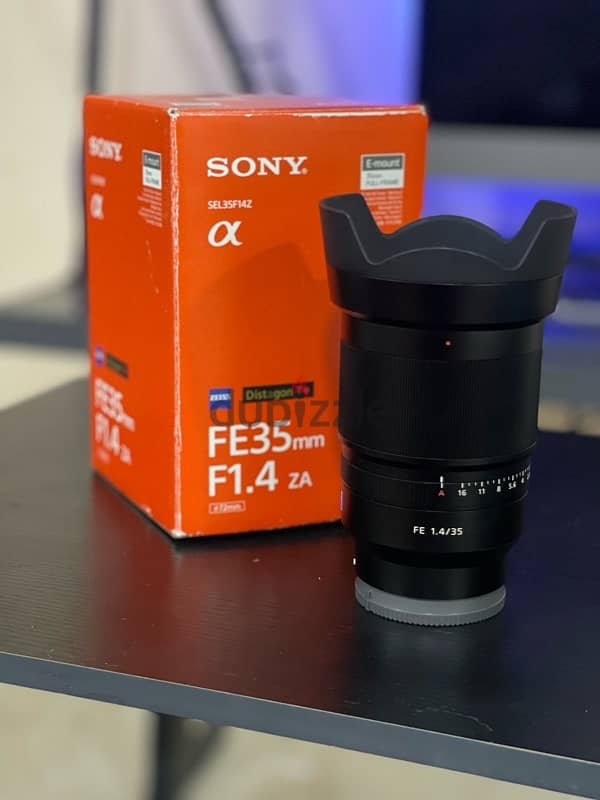 Sony 35mm f1.4 0