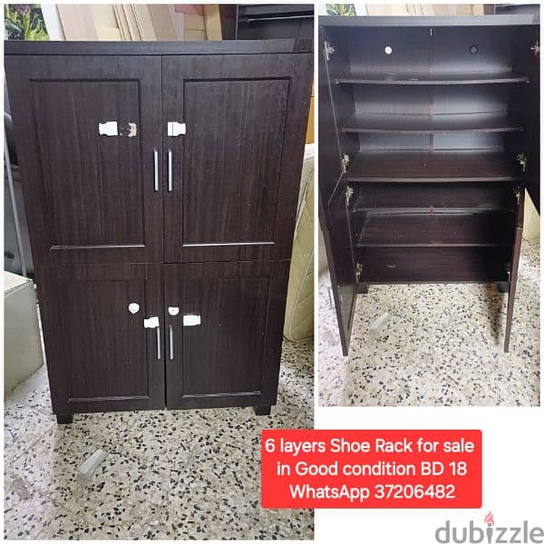 Shoe Rack and other items for sale with Delivery 0