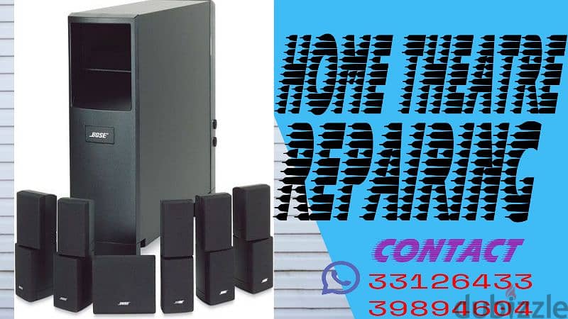 HOME THEATRE REPAIRING AVAILABLE 0