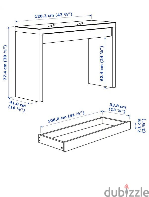 Ikea malm dressing table 5