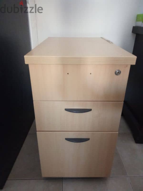 very strong quality side table with drawers, no delivery only pick up 2