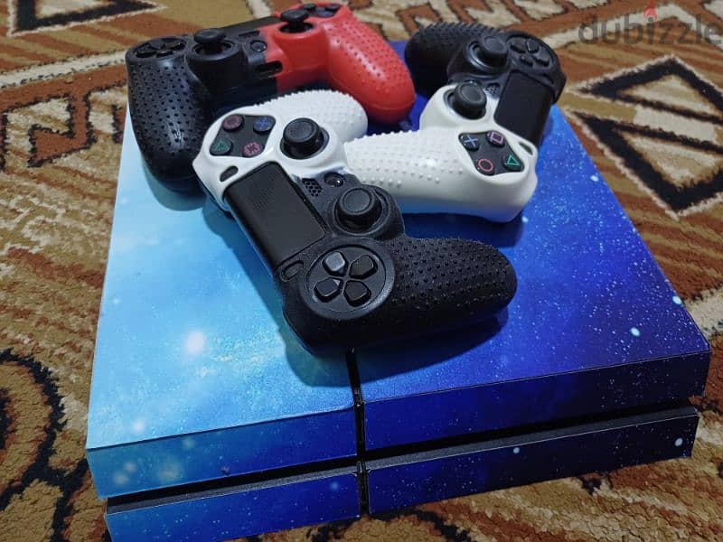 Ps4 500GB Good Condition With Controllers 0