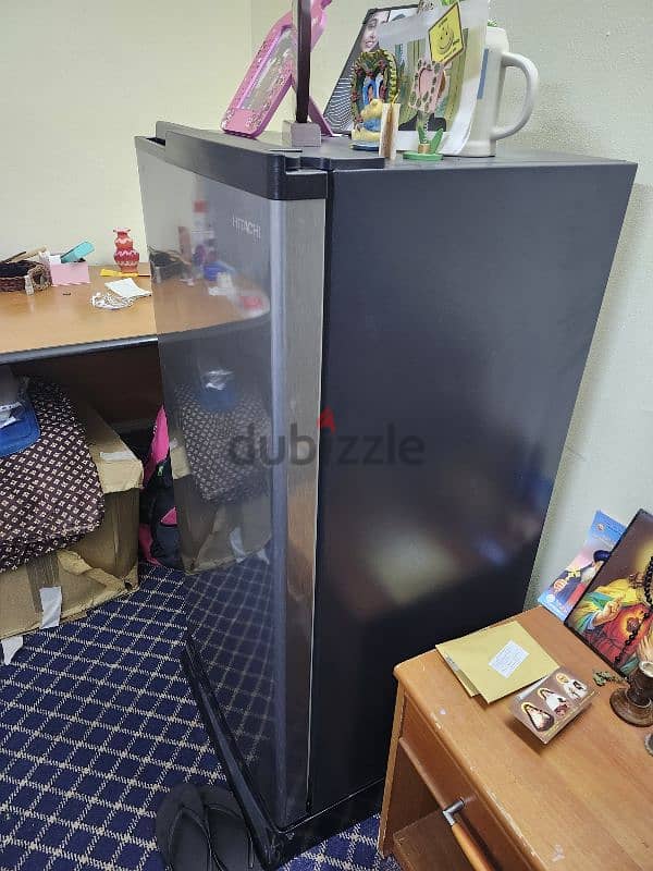 Refrigerator,AC,Microwave, Double coat Bed,Matress, Table,Chair 1