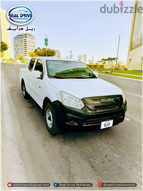 ISUZU D-MAX - DOUBLE CABIN DIESEL PICK UP -2020 -2.5L 7700KM  FOR SALE 1