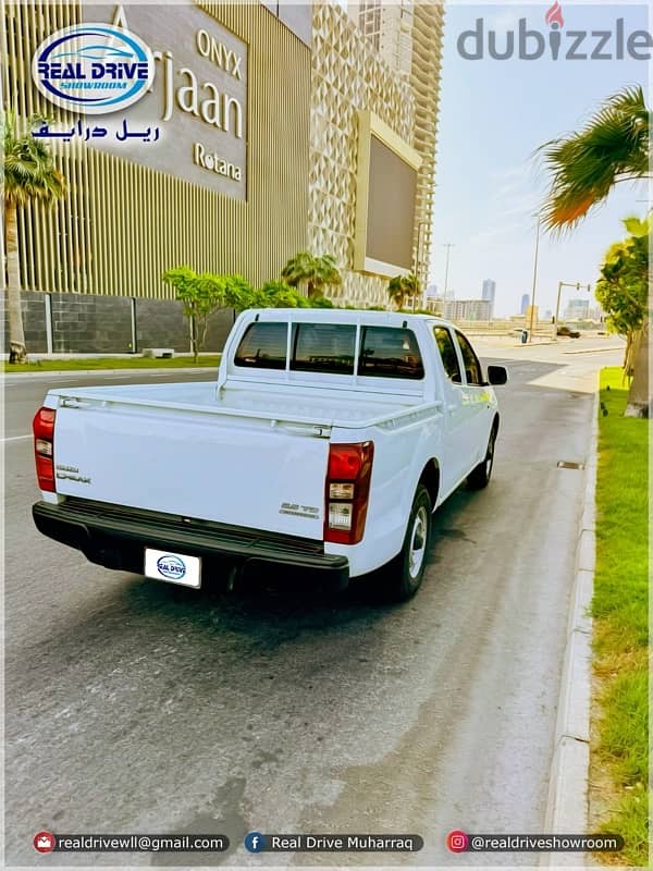 ISUZU D-MAX - DOUBLE CABIN DIESEL PICK UP -2020 -2.5L 7700KM  FOR SALE 6