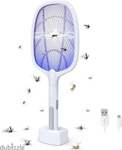 Mosquito Bat With Uv Light Lamp