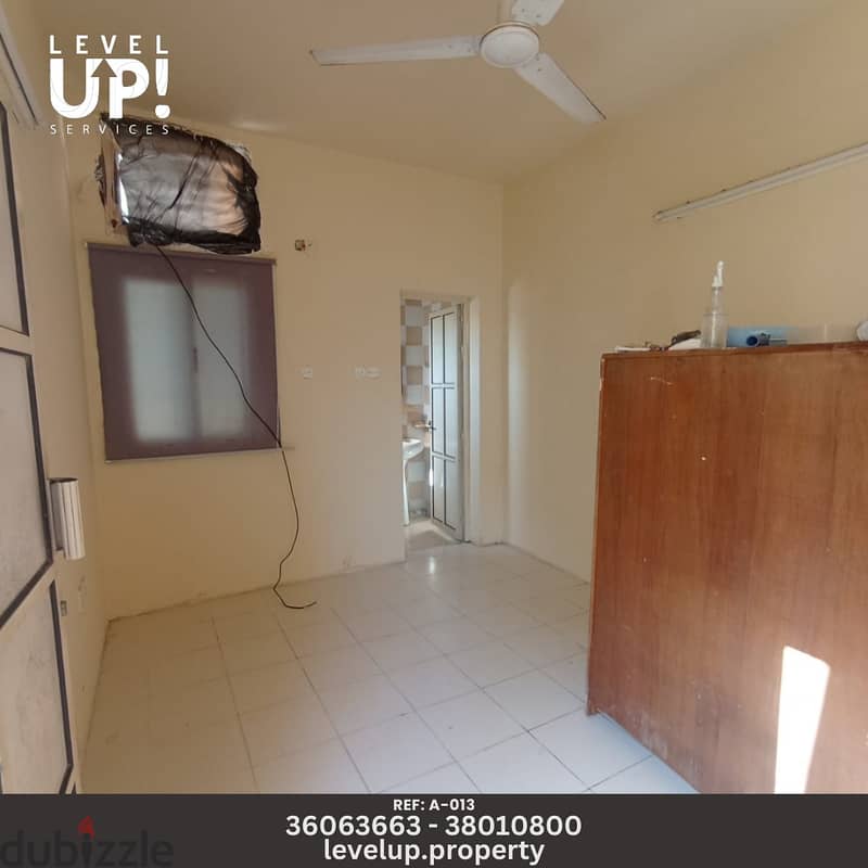 Studio Flat For Rent In Muharraq With EWA. Ref- A013 2